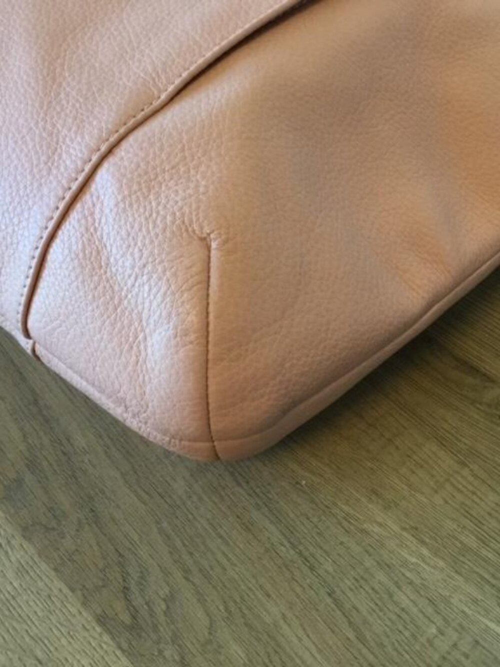Coach Isabelle Pebble Leather Blush Pink Convertible Shoulder Crossbody NWT $395 - Picture 9 of 14